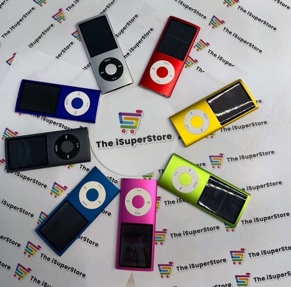 Refurbished Apple iPod Nano 4th Gen 8GB - Mint -1 YR WRNTY( choose color)
